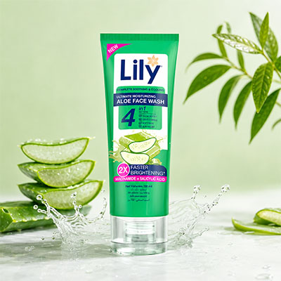 Lily Aloe Facewash 100ml