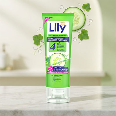 Lily Cucumber Facewash 100ml