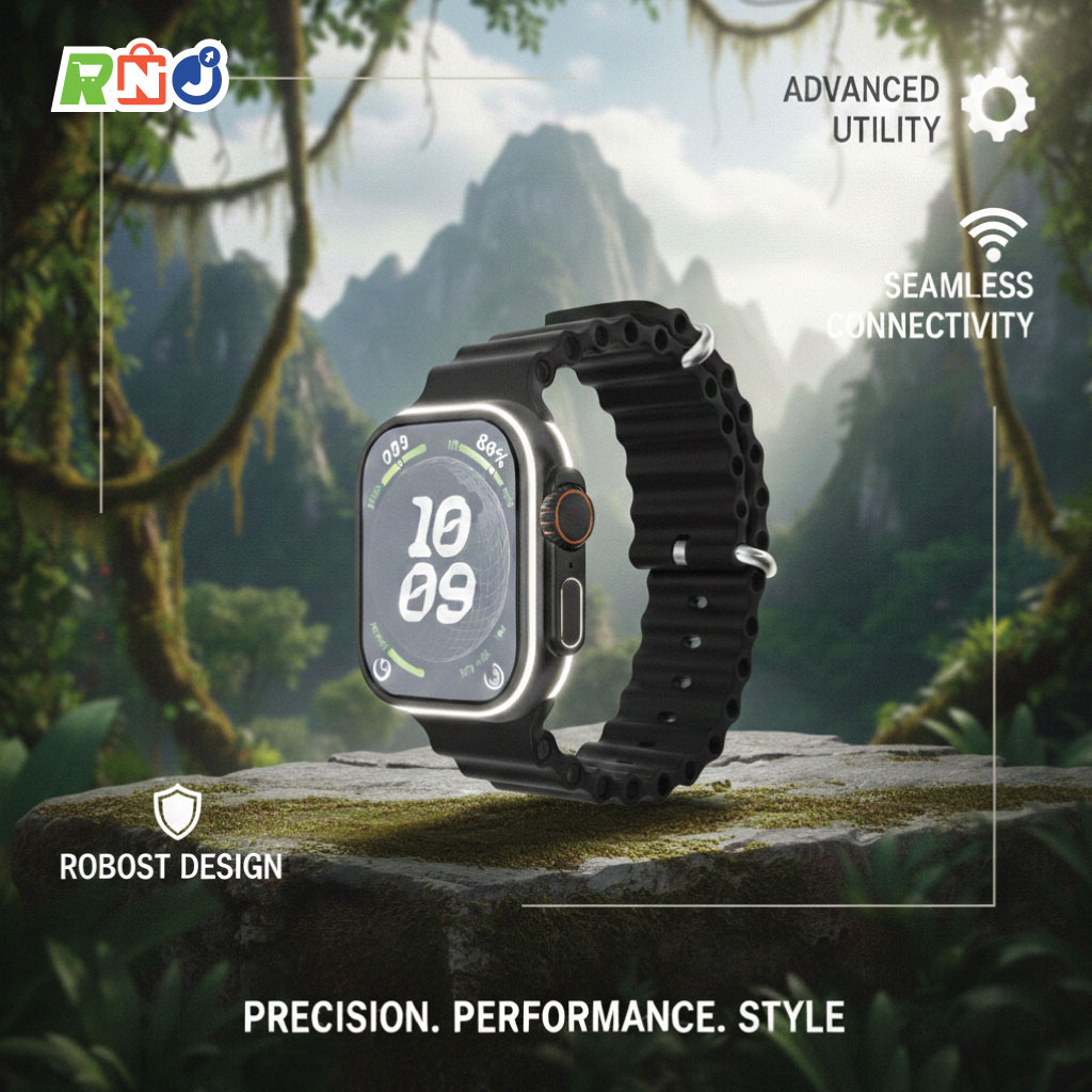 K10 Ultra Smart Watch with Sim supported Big Display Wireless Charger Fitness Tracking Bluetooth connect smartwatch