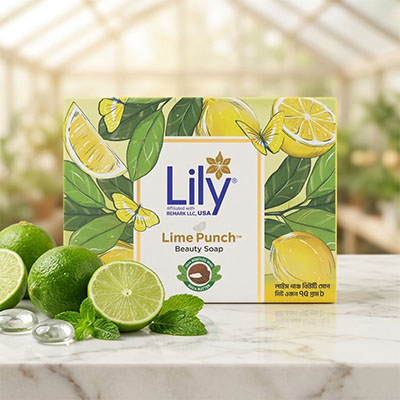 Lily Milk Bath Beauty Soap 75g