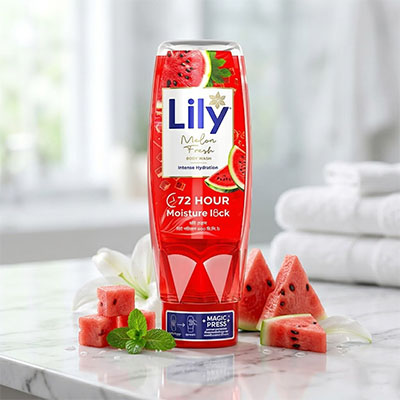 Lily Melon Fresh Body Wash 500ml
