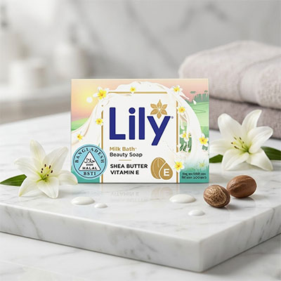 Lily Milk Bath Beauty Soap (Halal) 100g