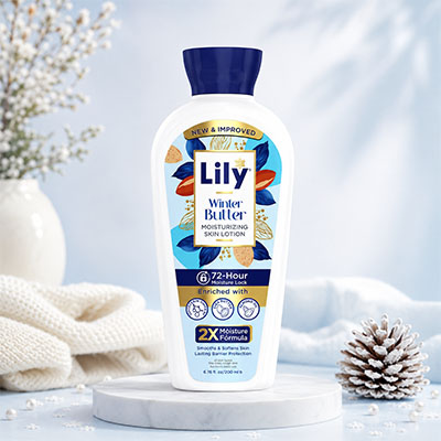 Lily Winter Butter Moisturizing Skin Lotion 200ml