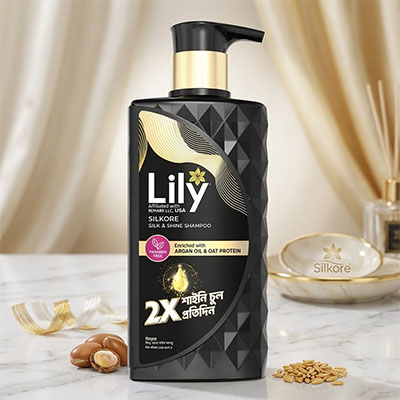 Lily Silkore Silk & Shine Shampoo 340 ml
