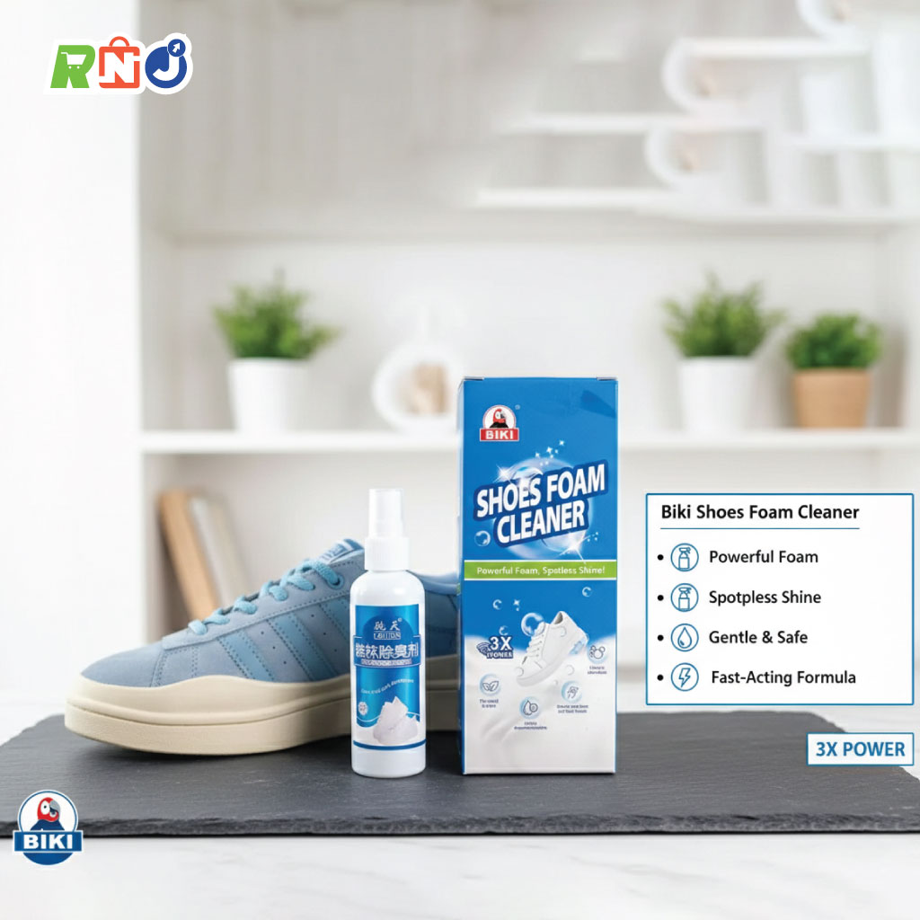 BIKI
SHOES FOAM
CLEANER